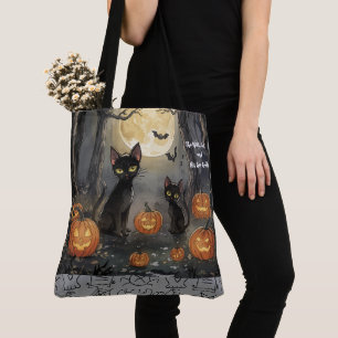 Halloween, Häxans katt och hans spökkompisar Tygkasse