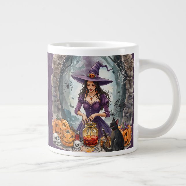 Halloween, Häxans Midnattssmidig  Jumbo Mugg (Höger)
