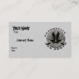 Halloween häxavisitkort visitkort