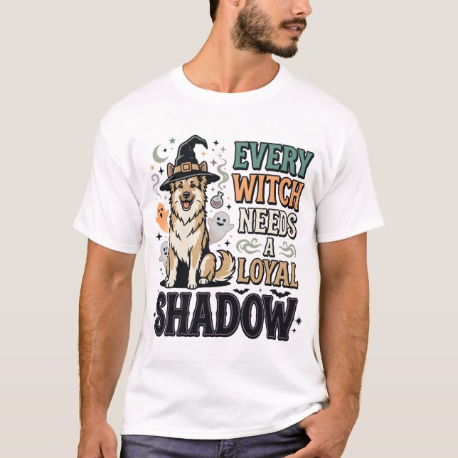 Halloween Häxdjur andar T Shirt (Framsida)