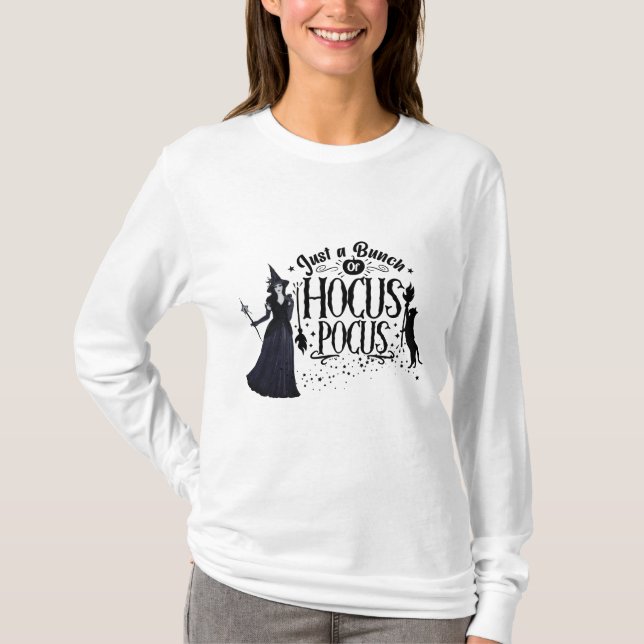 Halloween häxhocus pocus design t shirt (Framsida)