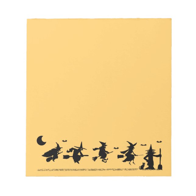 Halloween häxor anteckningsblock (Framsida)