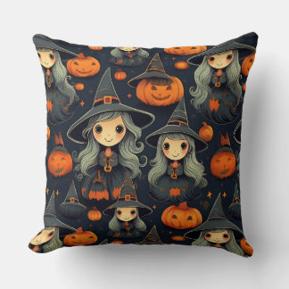 Halloween häxor kudde