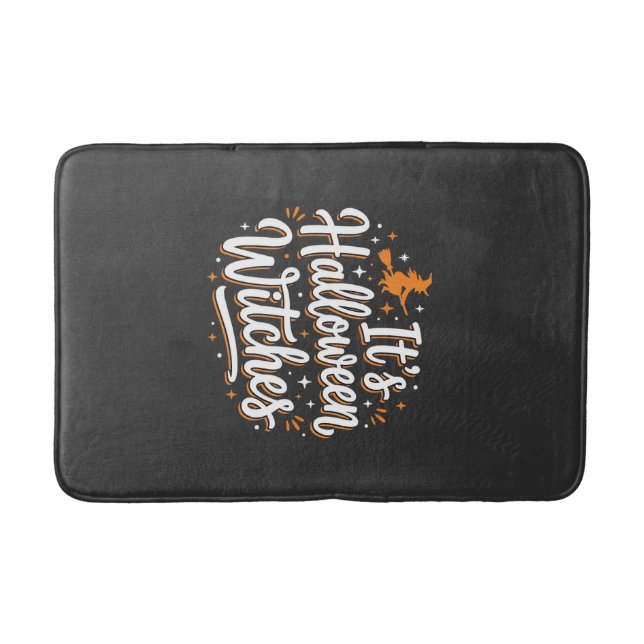 Halloween Häxor Söt Häxa Citat Design_1 Badrumsmatta (Framsidan)