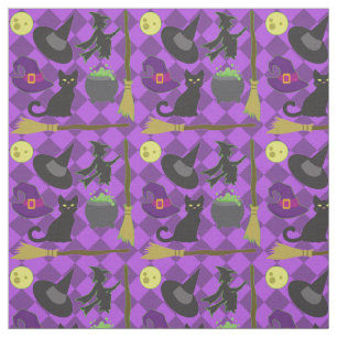 Halloween häxor tyg