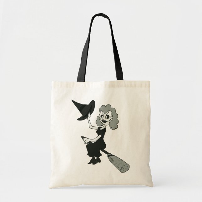 Halloween-häxsäck Tygkasse (Framsidan)