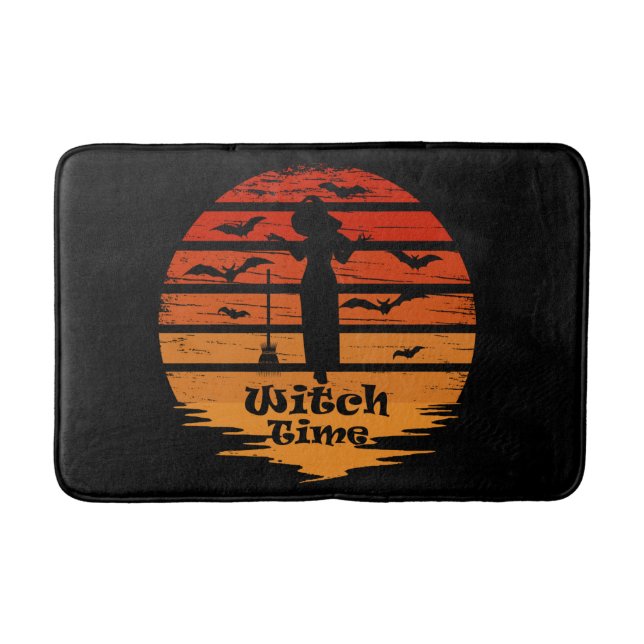 Halloween-häxsäsong Badrumsmatta (Framsidan)