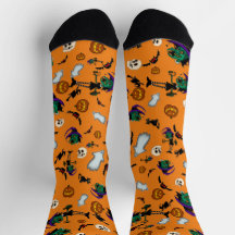 Halloween-häxsockor 