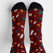 Halloween-häxsockor 