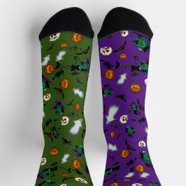 Halloween-häxsockor