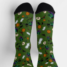 Halloween-häxsockor 