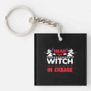 Halloween Head Witch in Charge Birthday