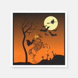 Halloween Headless Horseman Pappersservett