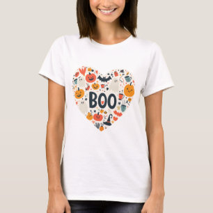 Halloween Heart T Shirt