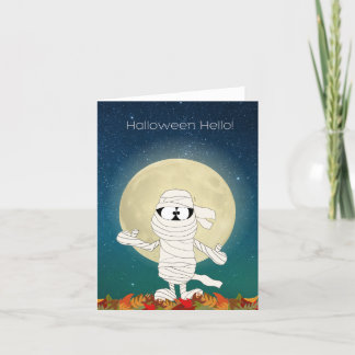 Halloween Hej Kort