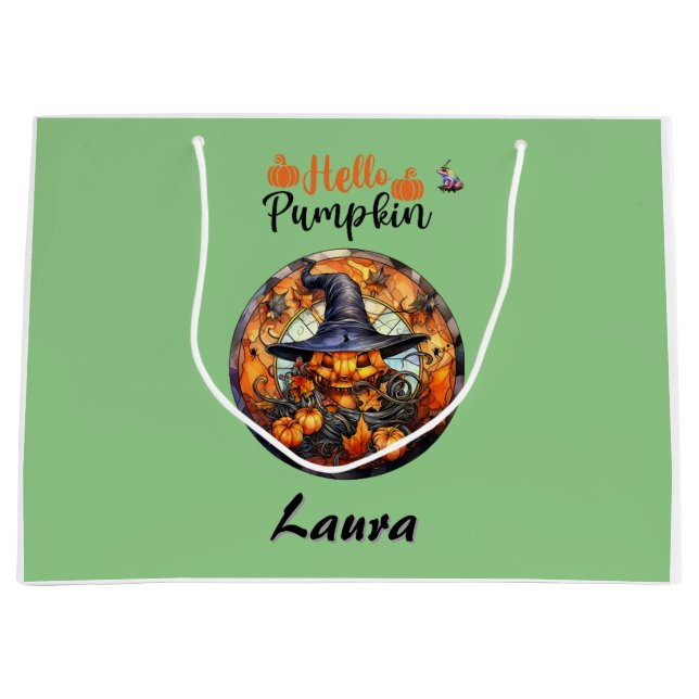 Halloween Hej Skrämmande Pumpa (Framsidan)
