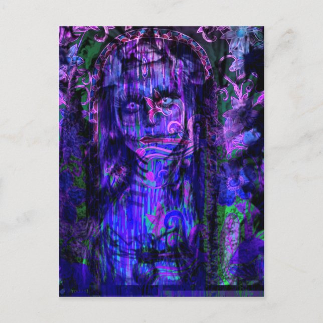 Halloween Helg Vykort (Framsida)