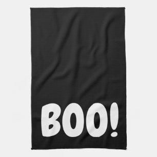 HALLOWEEN HELGDAG GRAPHIC BOO KITCHEN DISH TOWEL KÖKSHANDDUK