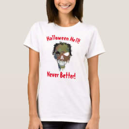 Halloween helvetet, aldrig bättre Dam Ghostface Sk T Shirt