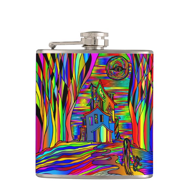 Halloween-hemlig Abstrakt av typen Scary Fickplunta (Framsidan)