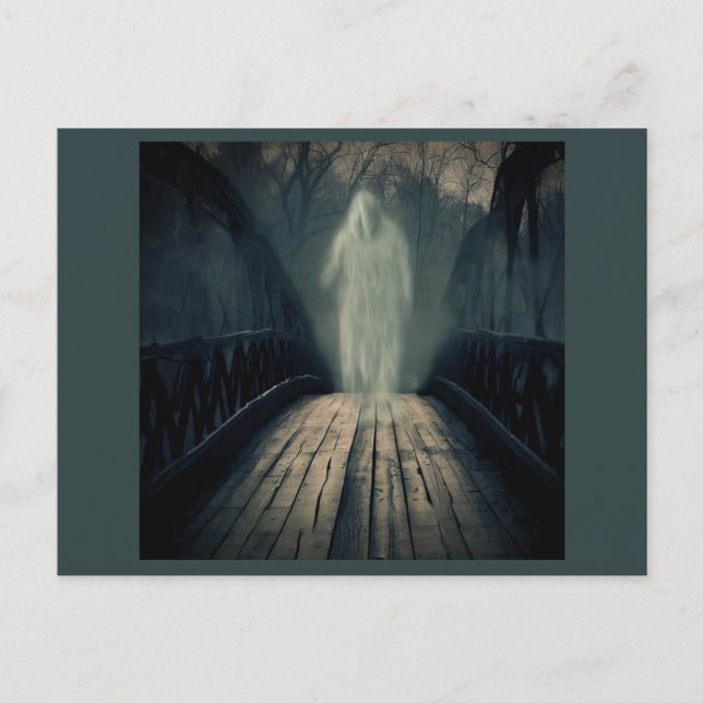 Halloween - hemlig bro 2 vykort (Framsida)