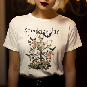 Halloween-hemlig skog-Spooktaculära kvinnor T Shirt