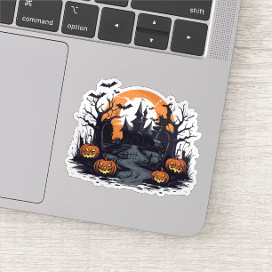 Halloween-hemlig skorstenshalt klistermärken