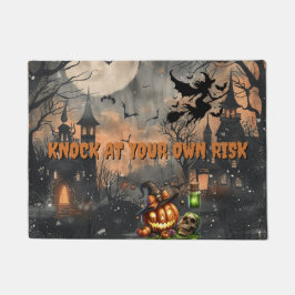 Halloween-hemmet KNOCK PÅ DIN EGEN RISK