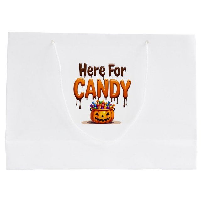  halloween "Here for Candy" (Baksidan)