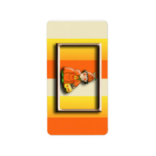 Halloween Hershey Miniature Candy Wrapper Labels Adressetikett