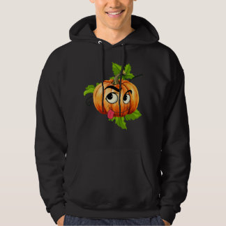 Halloween HFunny Pumpkin Ansikte Hoodie