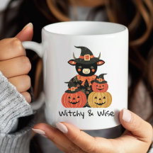 Halloween Highland Ko Vigga & Pumpamugge