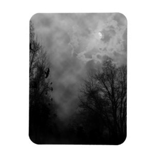 Halloween-Himlar med Ravens Magnet