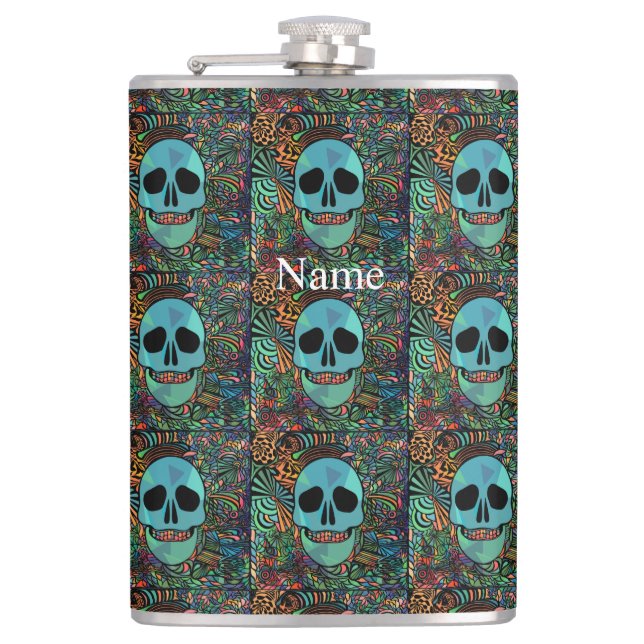 Halloween Hippie Skull Thunder_Cove Fickplunta (Framsidan)