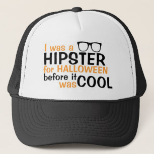 HALLOWEEN HIPSTER TRUCKERKEPS