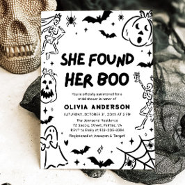 Halloween hittade sin Boo-Möhippa Inbjudningar
