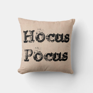Halloween Hocus Pocus häxburlap Kudde