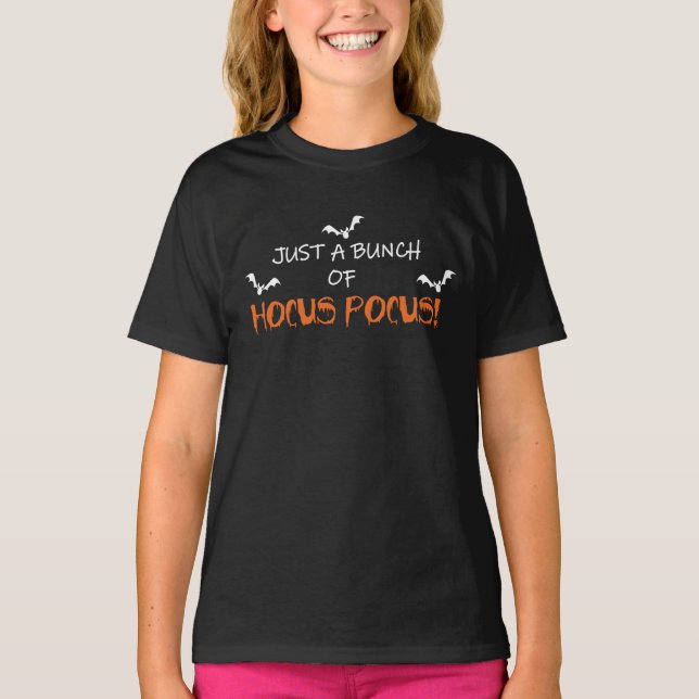 Halloween hocus pocus T-Shirt (Framsida)