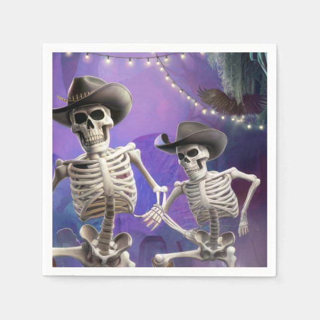 Halloween Hoedown, Halloween Throwdown! Pappersservett (Framsidan)