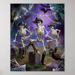 Halloween Hoedown Throwdown, Skeleton Showdown Poster