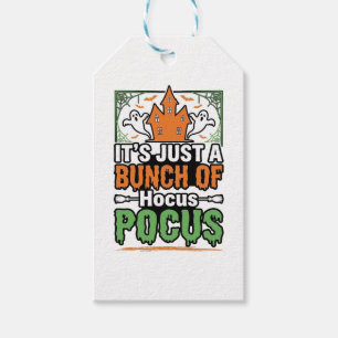Halloween Hokus Pokus Citat Vektor Design_1 Presentetikett