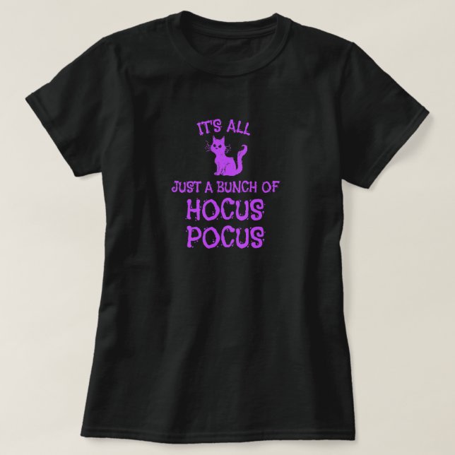 Halloween Hokus Pokus T-Shirt (Design framsida)