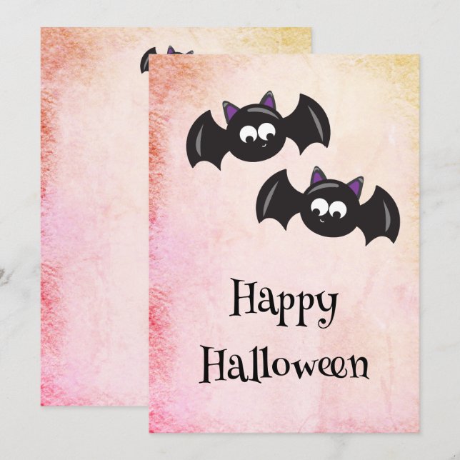 Halloween-höljeskort Inbjudningar (Fram/baksida)