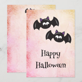 Halloween-höljeskort Inbjudningar