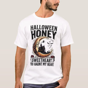 Halloween Honey Tröja Söt Spooky Love Design_1