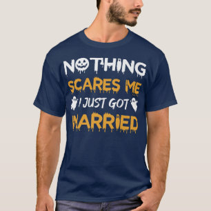 Halloween Honeymoon Par Wedding Jag Har Just Gift T Shirt