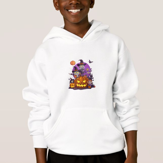 HALLOWEEN HOODIE T SHIRT (Framsida)