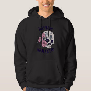 Halloween Hopplös Romantiker Hoodie