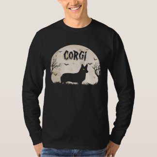 Halloween Horror Corgi T Shirt