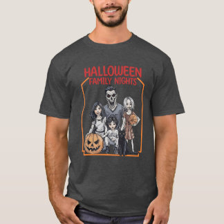 Halloween Horror Family Nights T Shirt